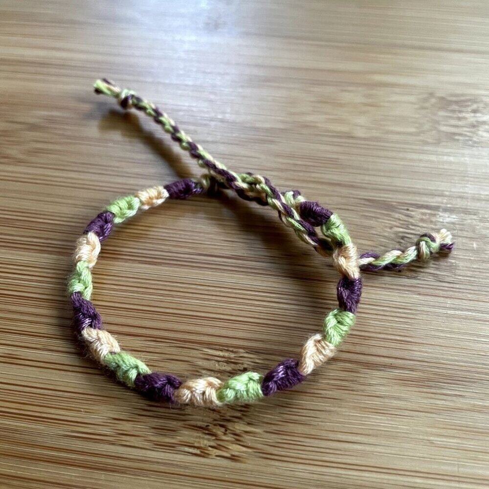 Lenora Woven Bracelet anklet trendy comfortable tie embroidery thread woven gift